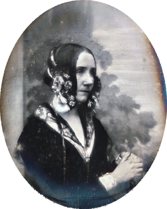 Cropped daguerreotype of Ada Lovelace