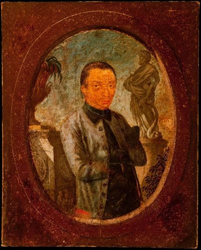 Portrait or photograph of Aleijadinho: Euclásio Ventura - Retrato de Aleijadinho, séc. XIX