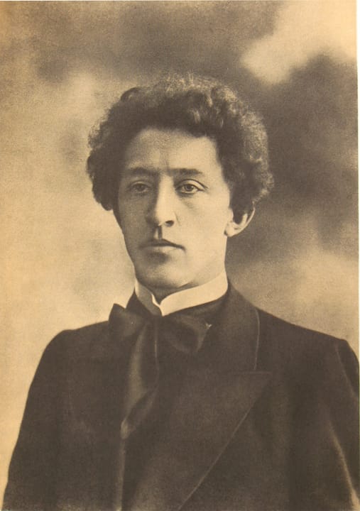 Portrait or photograph of Alexander Blok: Alexander Blok