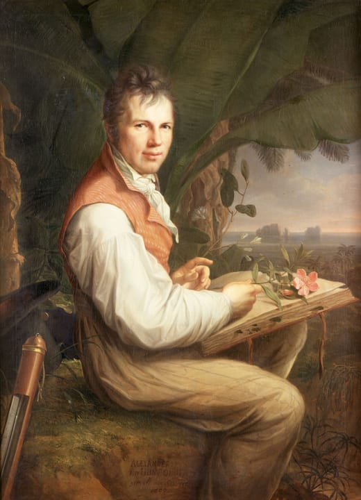 Portrait or photograph of Alexander von Humboldt: Πορτραίτο του Χούμπολτ, 1806
