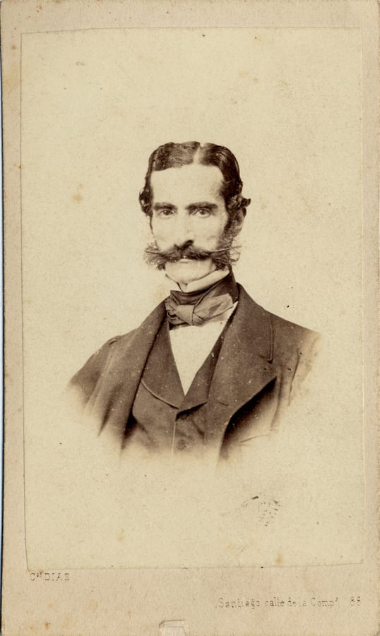 Portrait or photograph of Andres Bello: Manuel Antonio Tocornal Grez (* Santiago, 12 de junio de 1817 - † Santiago, 15 de agosto de 1867). Fue hijo de Joaquín T