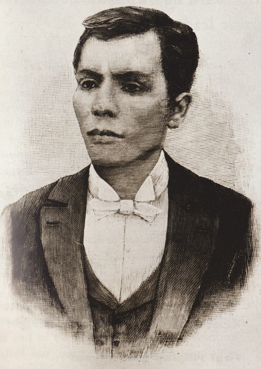 Portrait or photograph of Andrés Bonifacio: Engraving of Filipino insurgent leader Andrés Bonifacio from February 8, 1897 issue of La Ilustración Española y Ame
