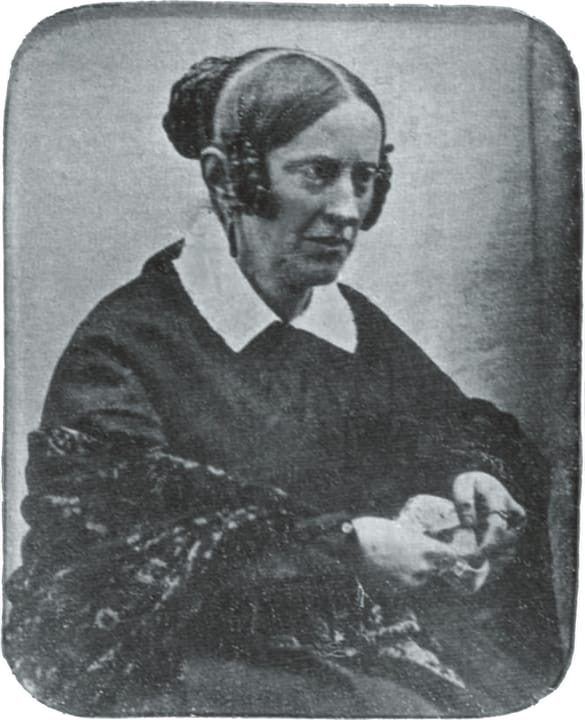 Portrait or photograph of Annette von Droste-Hülshoff: Portrait of Annette von Droste-Hülshoff
