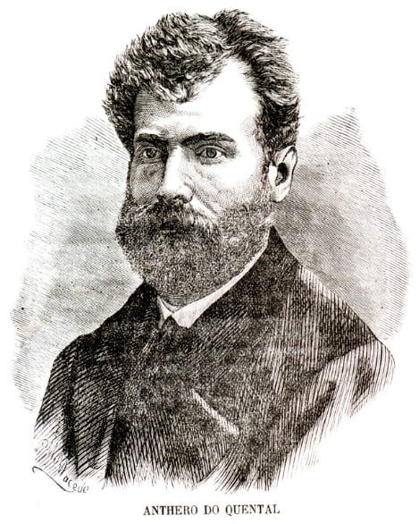 Portrait or photograph of Antero de Quental: Antero de Quental