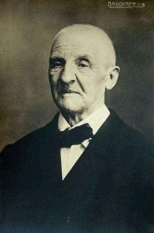 Portrait or photograph of Anton Bruckner: Austrian composer Anton Bruckner