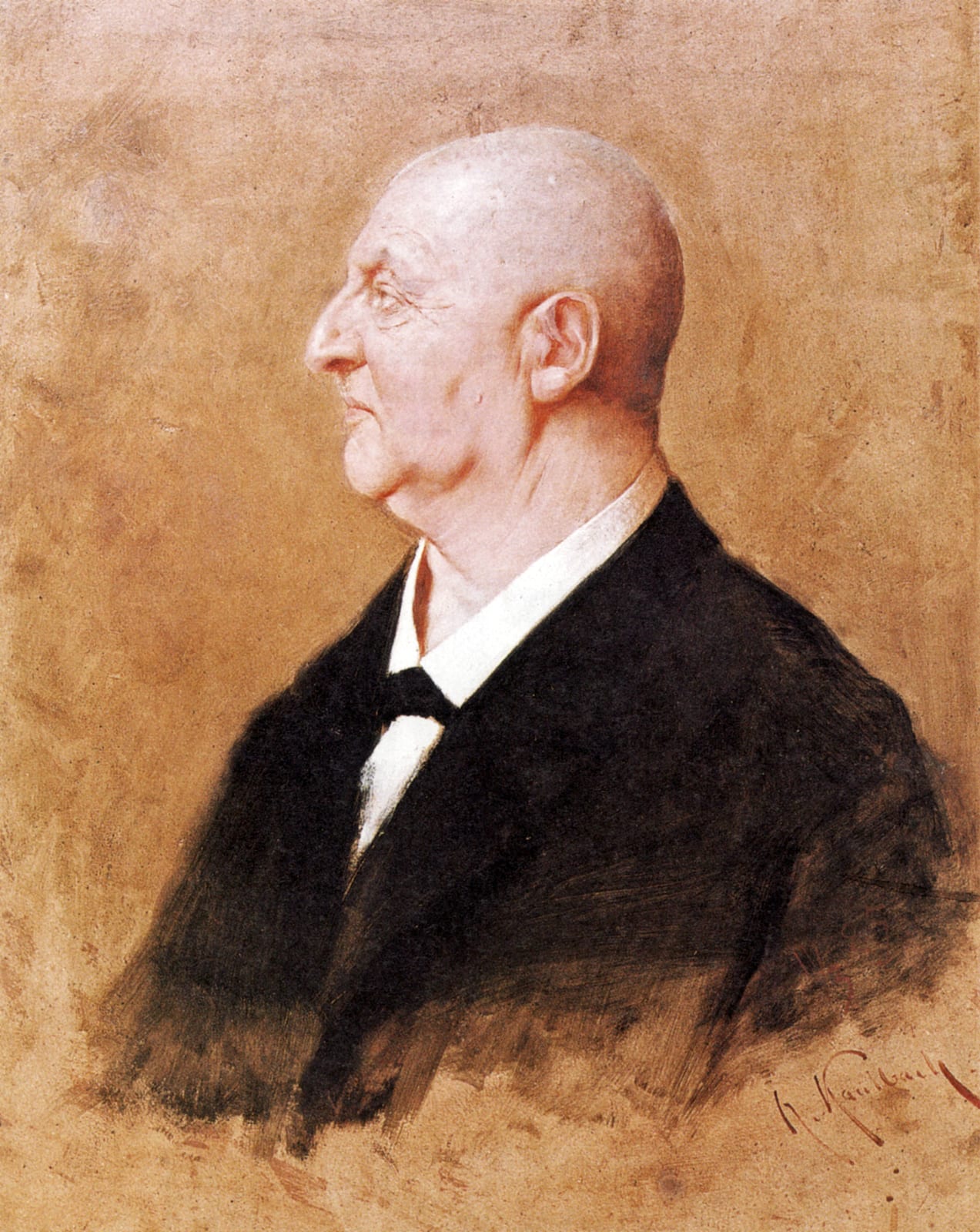 Portrait or photograph of Anton Bruckner: Porträt Anton Bruckner (1824-1896)