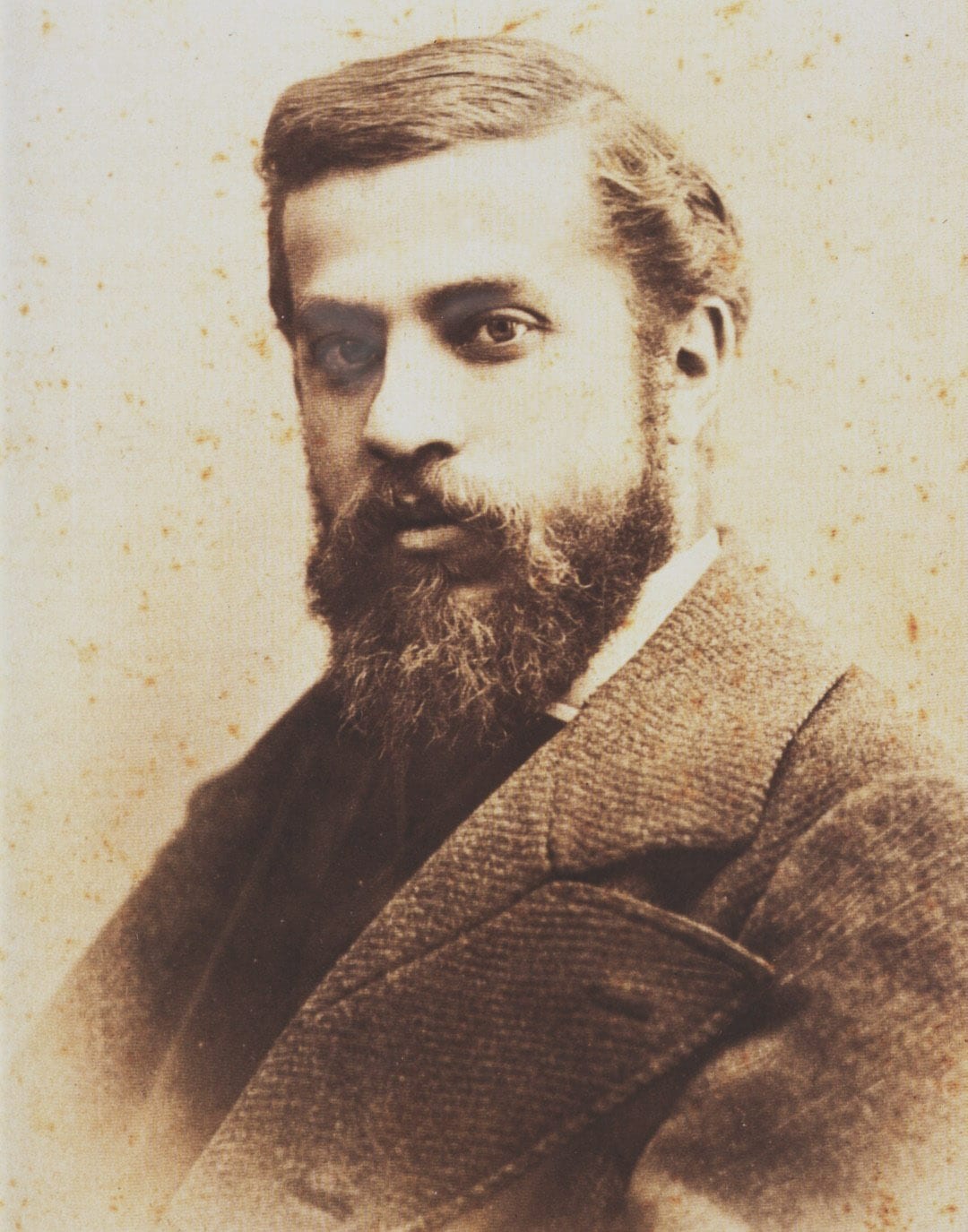 Portrait or photograph of Antoni Gaudi: Portrait of Antoni Gaudí (1878)