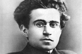 Portrait or photograph of Antonio Gramsci: Portrait of Antonio Gramsci around 30 in the early 20s