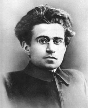 Portrait or photograph of Antonio Gramsci: Portrait of Antonio Gramsci around age 30, in the early 20s