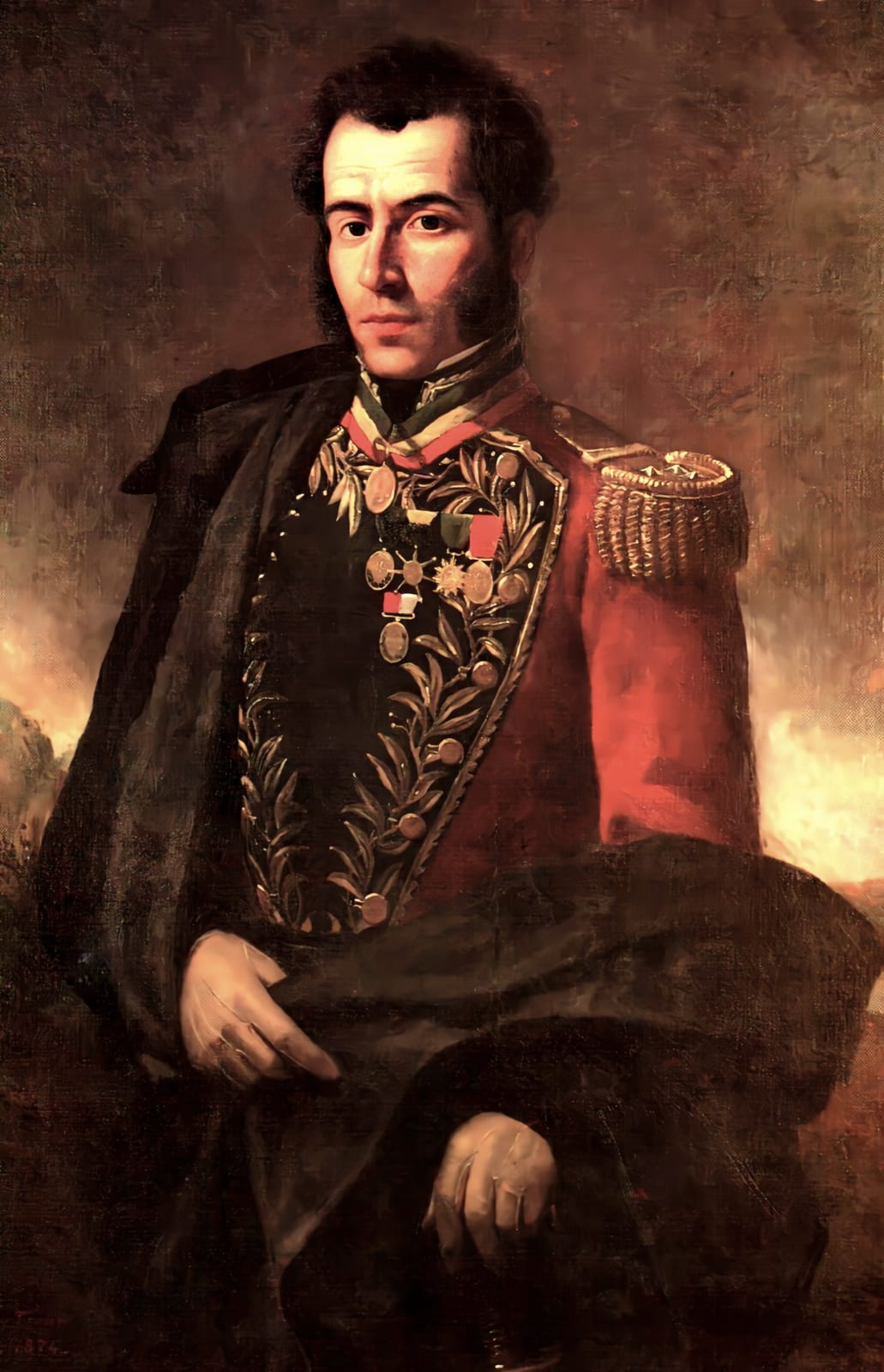 Portrait or photograph of Antonio Jose de Sucre: Antonio José de Sucre. Salón Elíptico del Capitolio Nacional. Óleo sobre tela. Palacio Federal Legislativo, Car