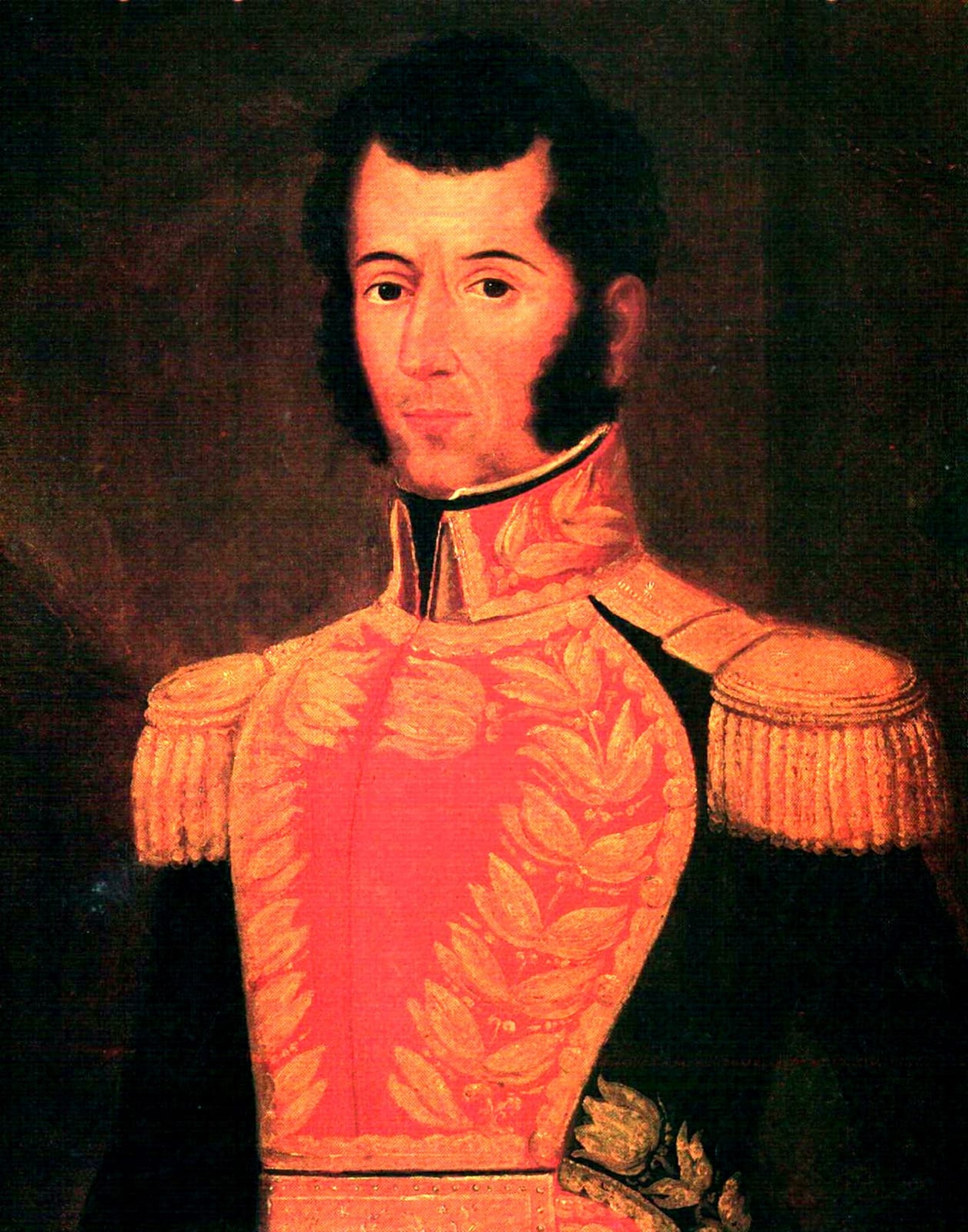 Portrait or photograph of Antonio Jose de Sucre: Anónimo: Retrato del General Antonio Jose de Sucre. Museo Bolivariano, Caracas - Venezuela .