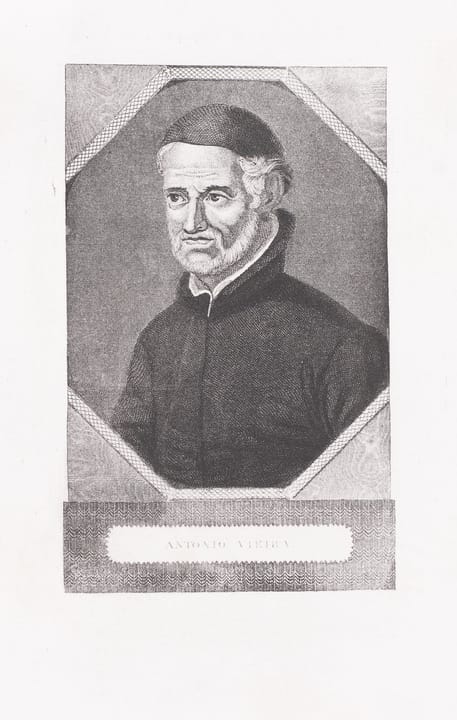 Portrait or photograph of Antonio Vieira: Title Antonio Vieira Contributor Vieira, Antonio, S.J. (1608-1697) (depicted) Date s.d Publisher (1800-1900) Genre Por