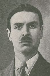 Portrait or photograph of Aquilino Ribeiro: Aquilino Ribeiro (1885-1963), Portuguese writer, on a photograph published in 1918