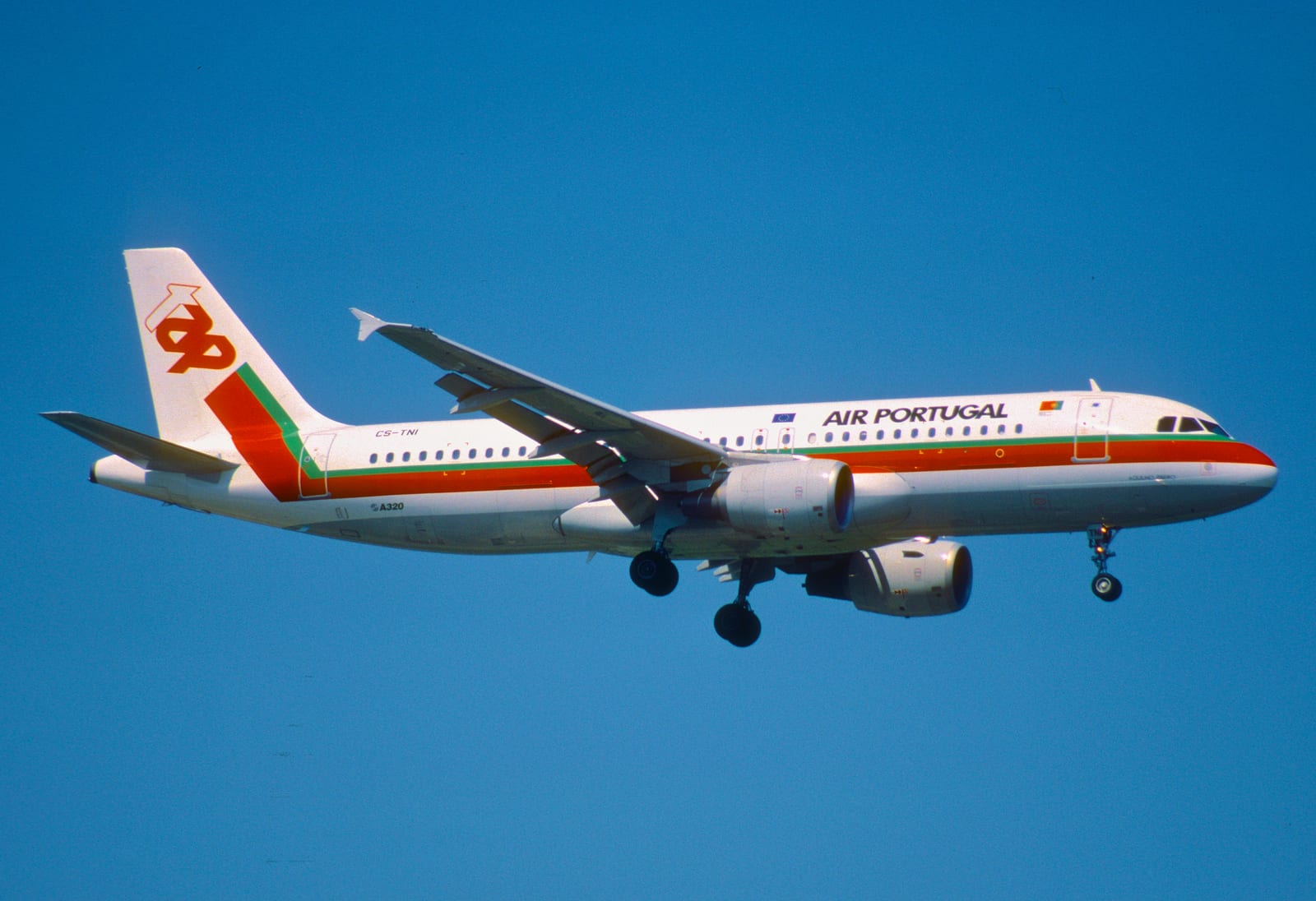 Portrait or photograph of Aquilino Ribeiro: This A320, named 'Aquilino Ribeiro', took its first flight on April 7, 1999 and was delivered to TP on May 20, 1999.