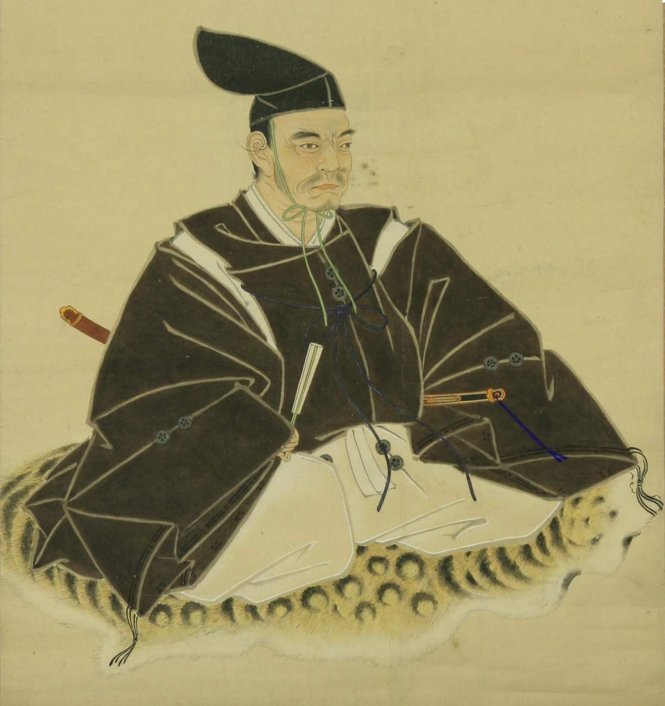 Portrait or photograph of Arai Hakuseki: The Japanese scholar Arai Hakuseki (1657-1725)