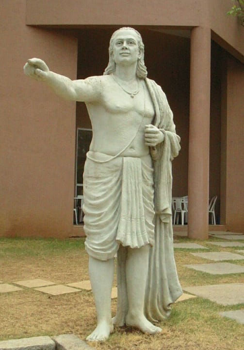 Portrait or photograph of Aryabhata: Aryabhata, mathematician and astronomer in Ancient India.