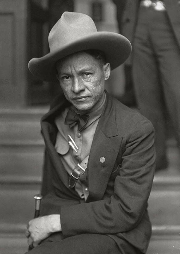 Portrait or photograph of Augusto Cesar Sandino: Фатаграфія нікарагуанскага рэвалюцыянера Аўгуста Сесара Сандзіна.