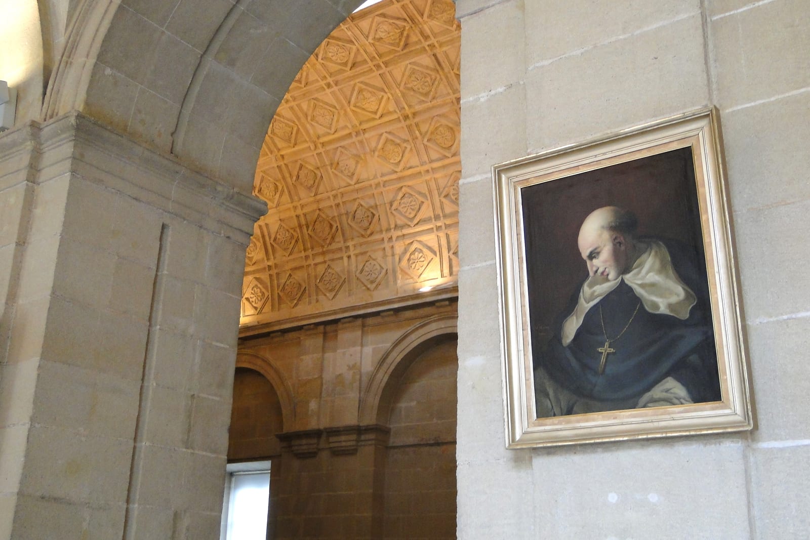 Portrait or photograph of Bartolome de las Casas: Portrait of Bartolome de las Casas - General Archive of the Indies - Seville - Spain