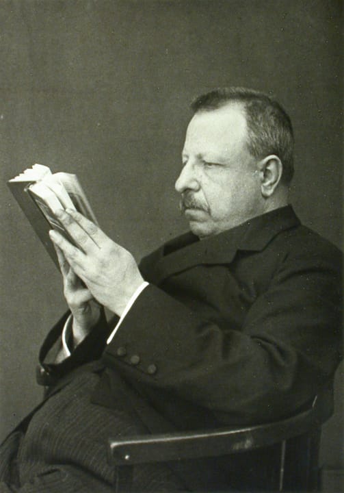 Portrait or photograph of Benedetto Croce: Foto di Benedetto Croce scattata dal prof. Arnaldo Polacco non più vivente da oltre 70 anni