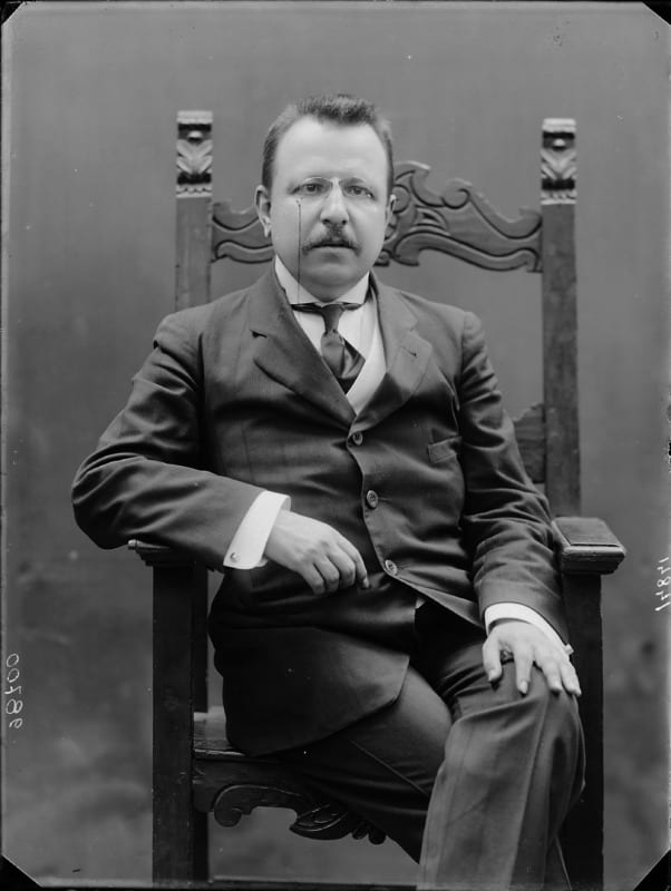 Portrait or photograph of Benedetto Croce: Benedetto Croce fotografato da Mario Nunes Vais
