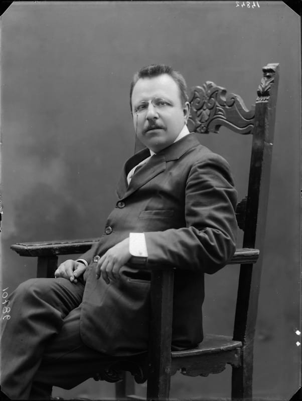 Portrait or photograph of Benedetto Croce: Benedetto Croce fotografato da Mario Nunes Vais