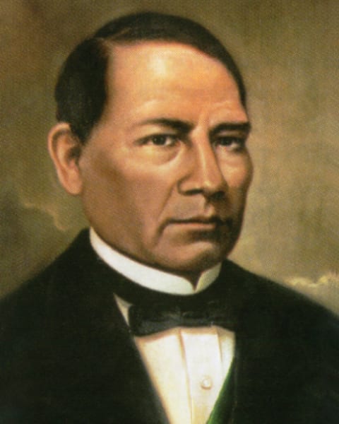 Portrait or photograph of Benito Juarez: Benito Juarez, President of Mexico