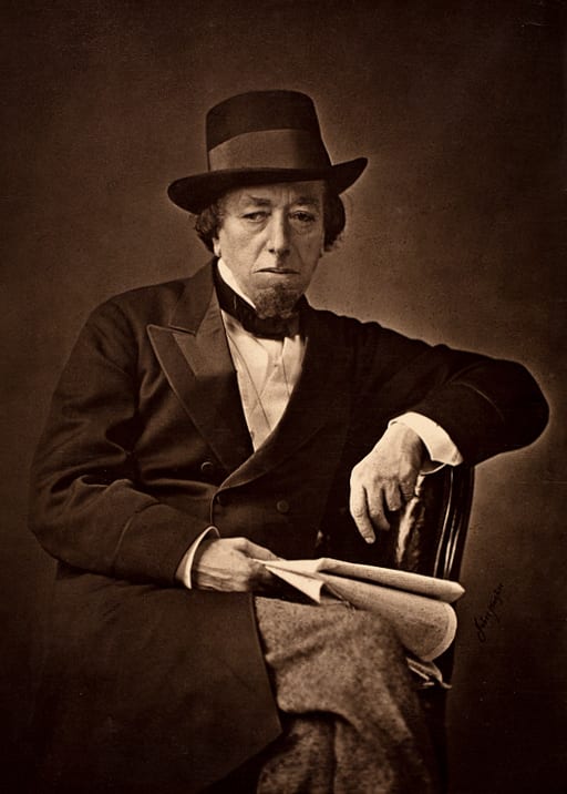 Portrait or photograph of Benjamin Disraeli: Earl of Beaconsfield, K.G. Photographed at Osborne by Command of H.M. The Queen, July 22, 1878 [Benjamin Disraeli (