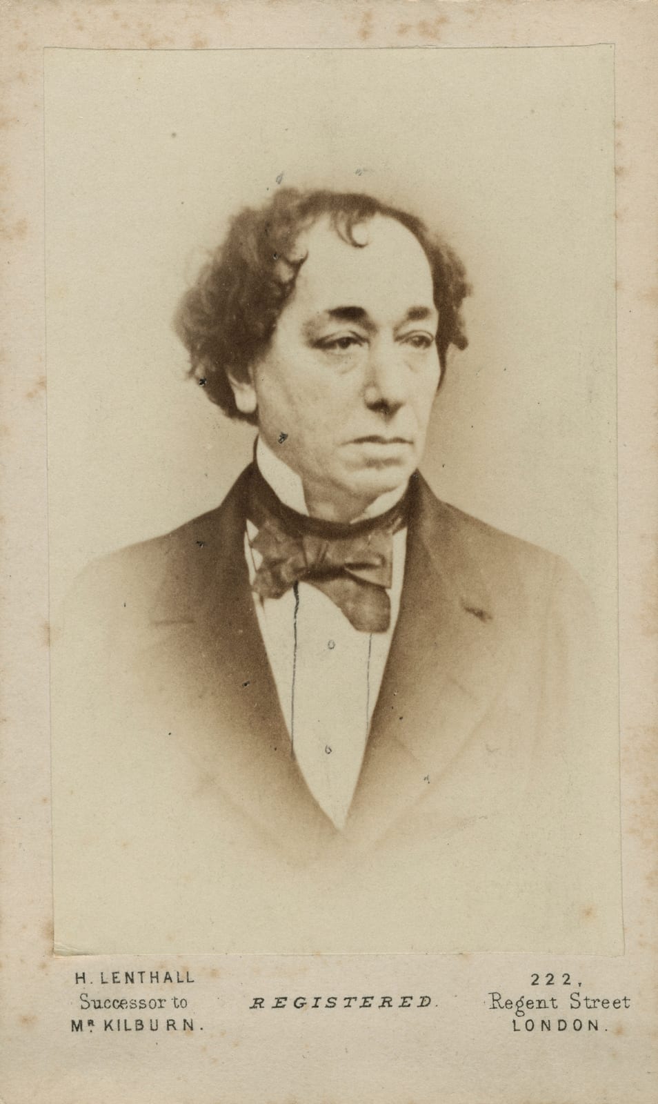 Portrait or photograph of Benjamin Disraeli: Portrait of Benjamin Disraeli (1804–1881)
