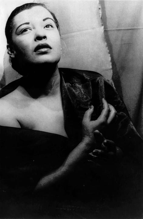 Portrait or photograph of Billie Holiday: Billie Holiday , 23 March 1949