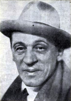 Portrait or photograph of Blaise Cendrars: Photograph of Blaise Cendrars illustrating Próza o sibiřské dráze a malé francouzské Jeanně .