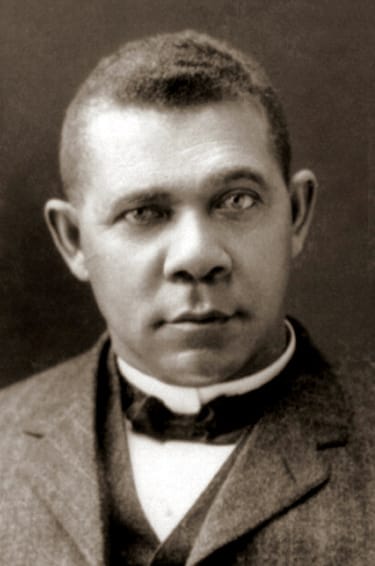 Portrait or photograph of Booker T. Washington: Booker T. Washington in 1903.