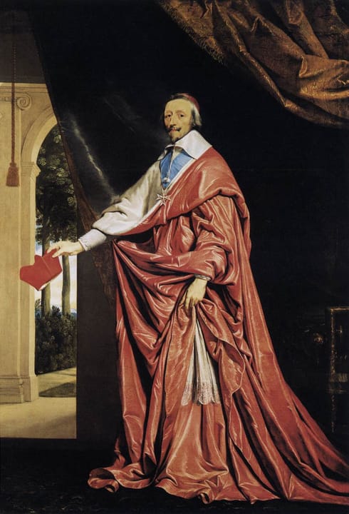 Portrait or photograph of Cardinal Richelieu: Philippe de Champaigne - Cardinal Richelieu - WGA04723