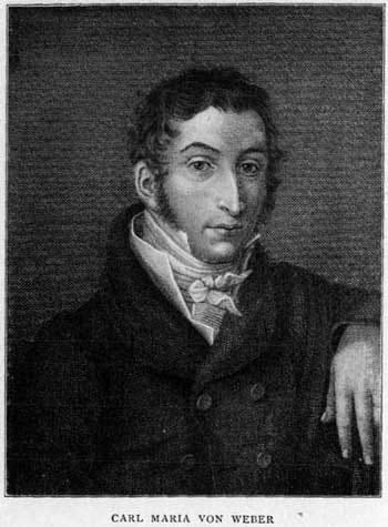 Portrait or photograph of Carl Maria von Weber: Carl Maria von Weber
