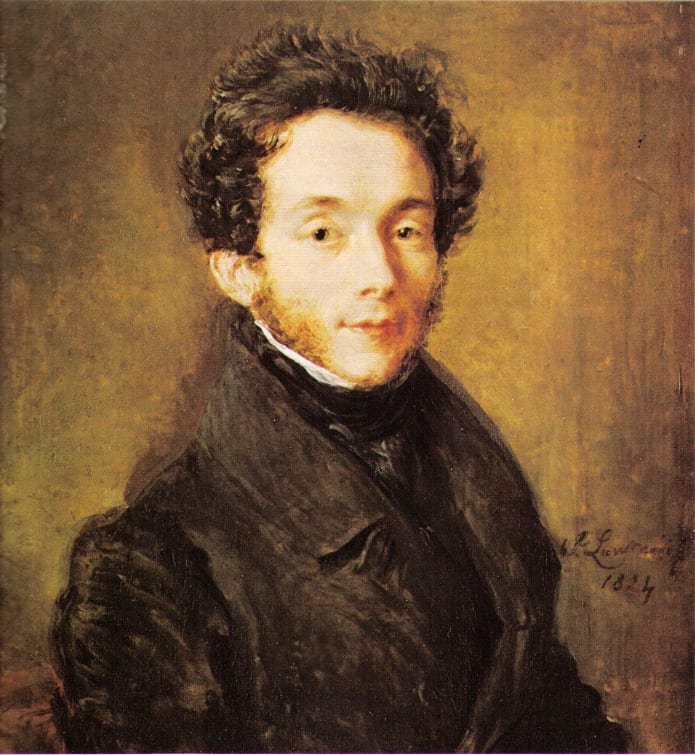 Portrait or photograph of Carl Maria von Weber: Carl Maria von Weber 1814