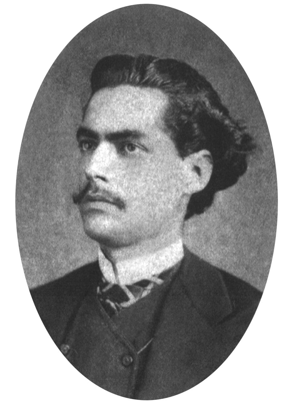 Portrait or photograph of Castro Alves: Retrato do poeta Castro Alves .