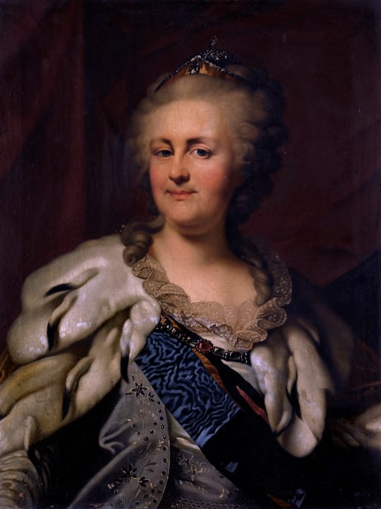 Portrait or photograph of Catherine the Great: Portrait of Catherine the Great label QS:Lru,"Портрет Екатерины II Великой" label QS:Len,"Portrait of Catherine t