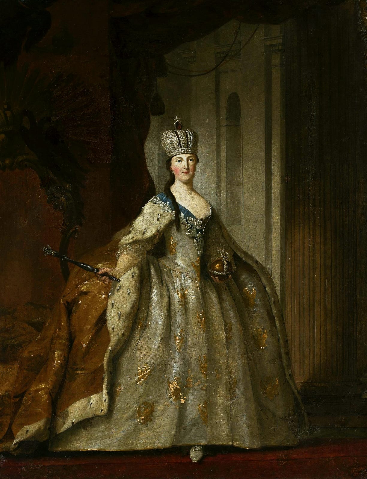 Portrait or photograph of Catherine the Great: Argunov Catherine the Great
