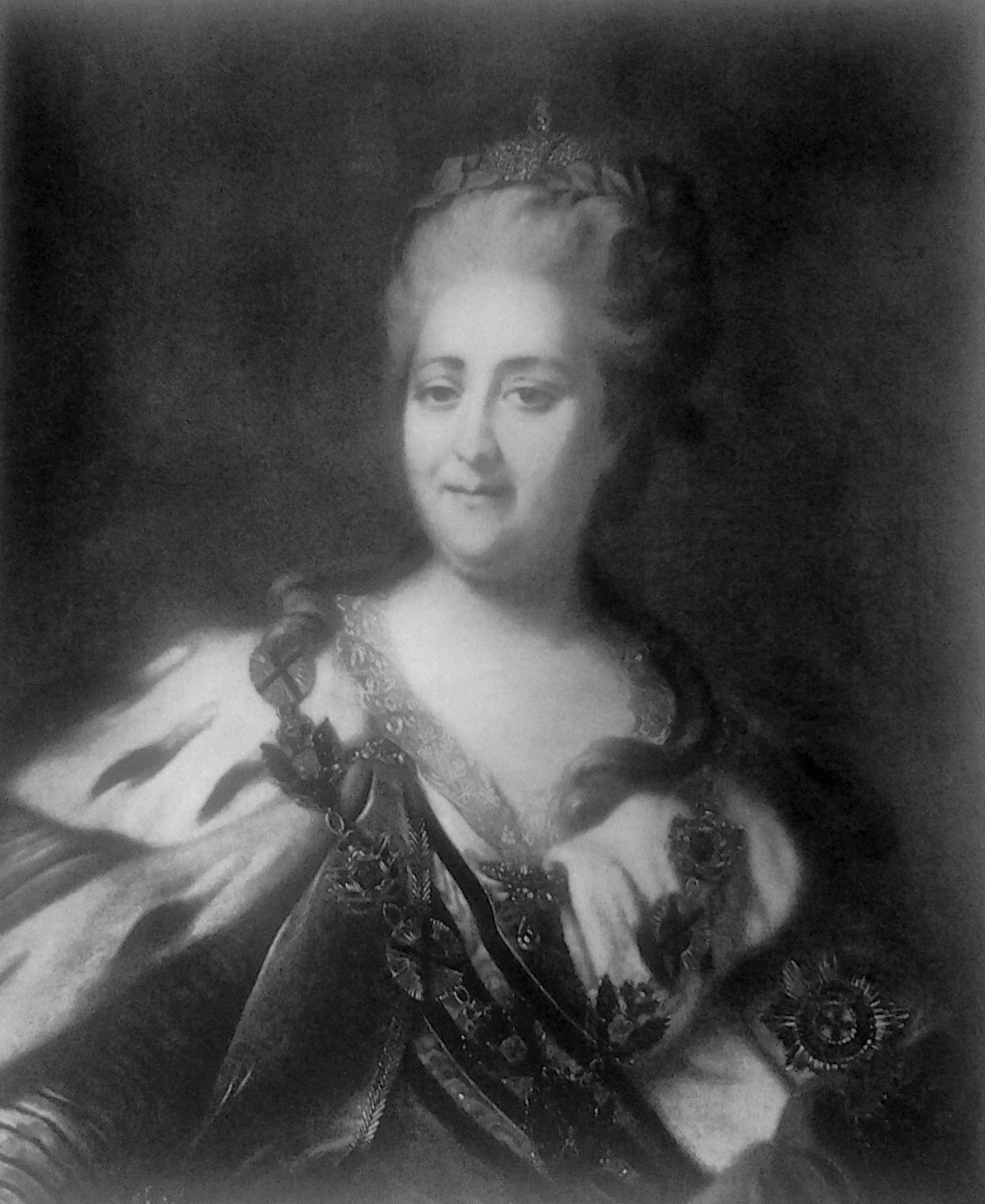Portrait or photograph of Catherine the Great: Levitzky Catherine the Great
