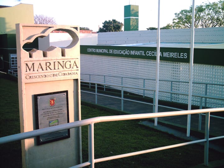 Portrait or photograph of Cecilia Meireles: Centro municipal de educação Infantil Cecilia Meireles-By Maykola
