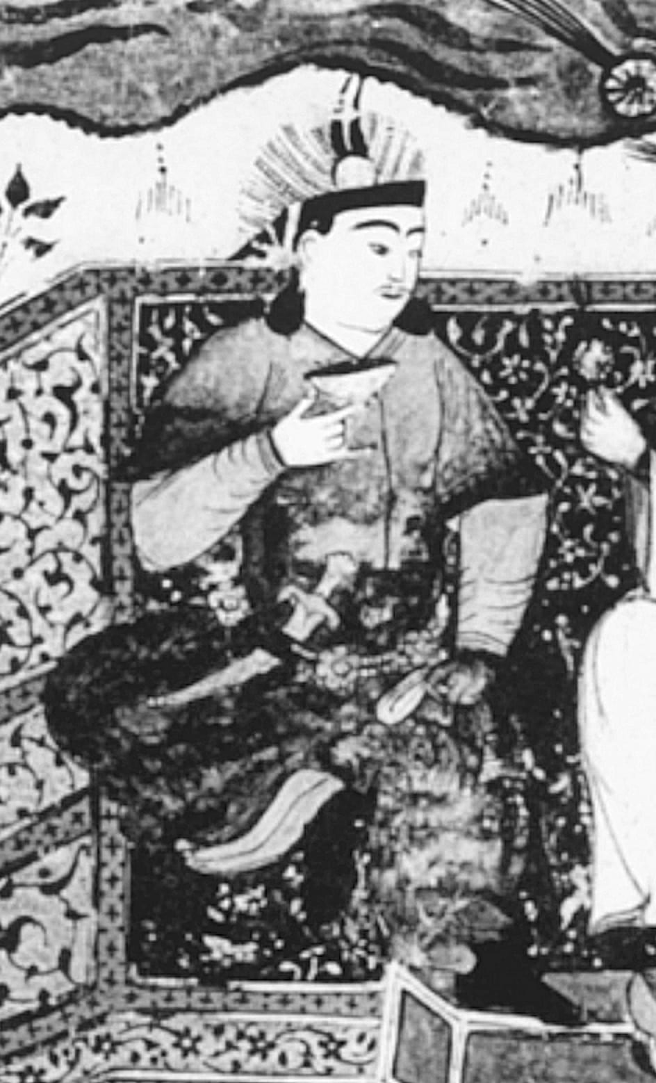 Portrait or photograph of Chagatai Khan: Mubarak Shah, or Buraq (Chagatai Khan)