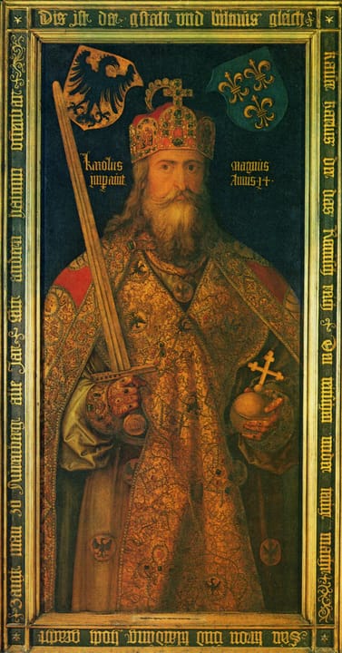 Portrait or photograph of Charlemagne: Idealbild Karls des Großen