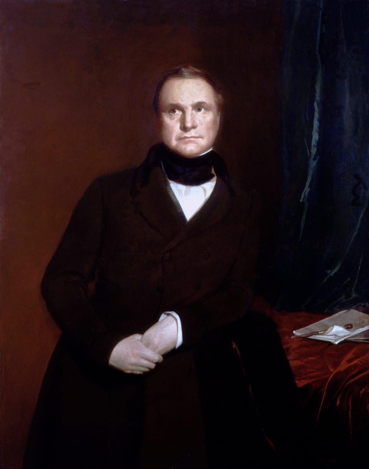 Portrait or photograph of Charles Babbage: Charles Babbage , by Samuel Laurence (died 1884). See source website for additional information. This set of images w