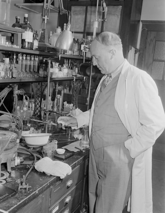 Portrait or photograph of Charles Best: This image is available from the Archives of Ontario under the item reference code C 3-1-0-0-435