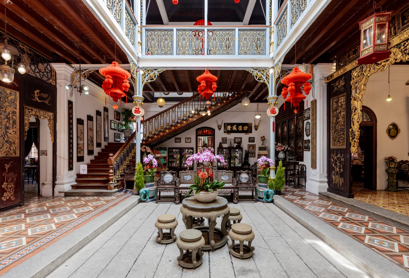 Portrait or photograph of Chung Keng Quee: The Pinang Peranakan Mansion (Malay: Rumah Agam Peranakan Pulau Pinang) in George Town, Penang, Malaysia, is a museum