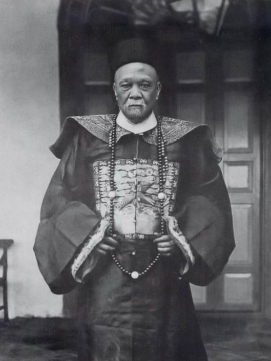 Portrait or photograph of Chung Keng Quee: Chung Keng Quee, the Kapitan China of Perak (1877-1901).