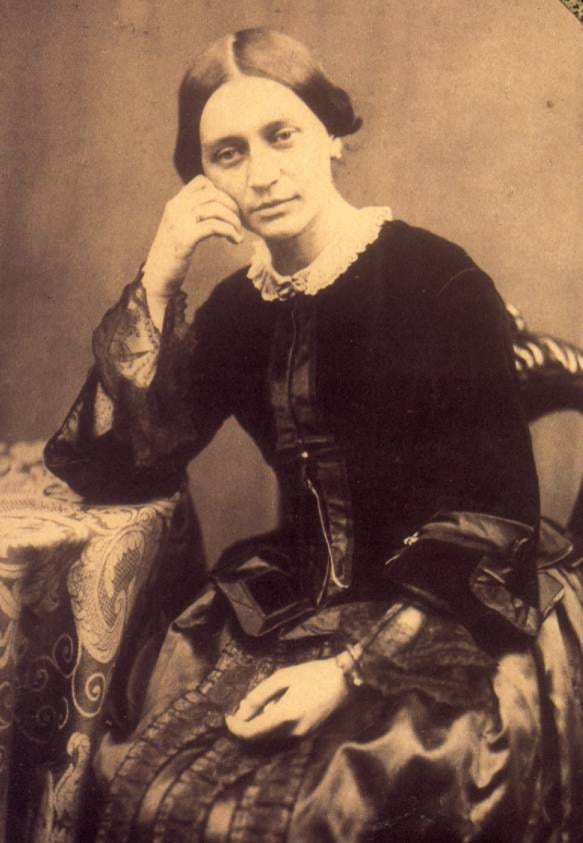 Portrait or photograph of Clara Schumann: Clara Schumann