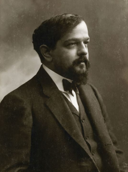 Portrait or photograph of Claude Debussy: Photograph of Claude Debussy