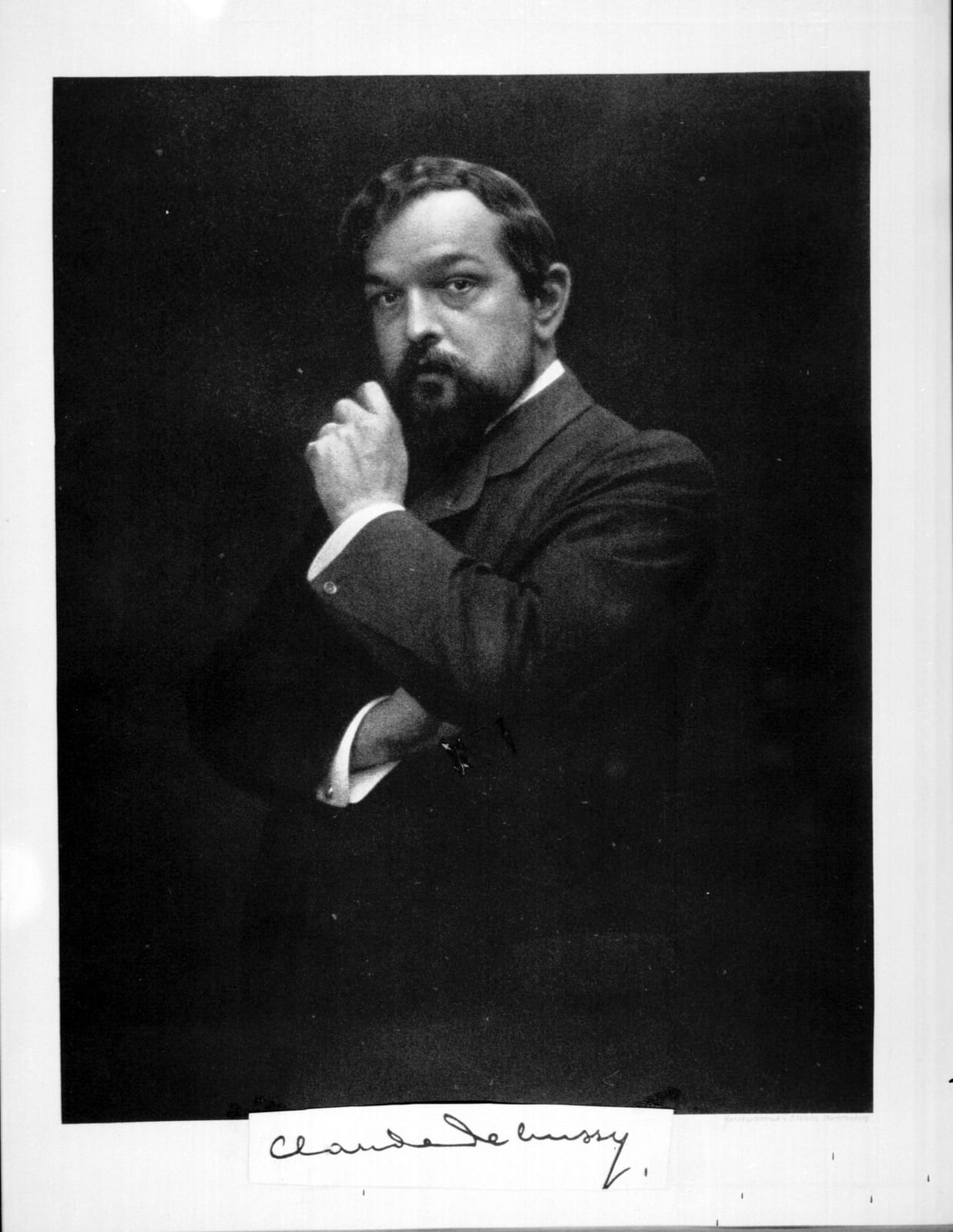 Portrait or photograph of Claude Debussy: Claude Debussy portrait