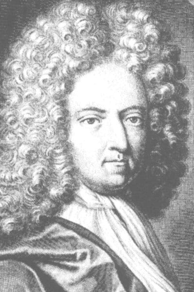 Portrait or photograph of Daniel Defoe: Daniel Defoe