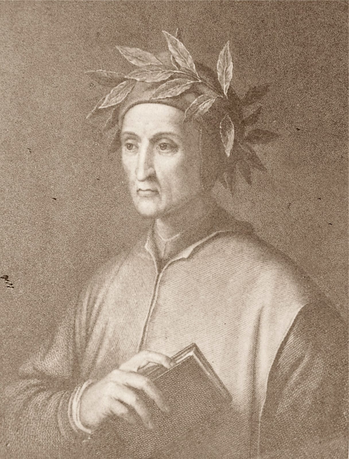 Portrait or photograph of Dante Alighieri: Dante Alighieri 1265-1321 italienischer Dichter und Philosoph.